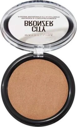 Maybelline City Bronzer Bronzer & Countour Powder - 100 Light Cool - Bronzing En Contouring Poeder - 51,4 Gr. -Bekend Cosmetica Winkel 727x1200 2