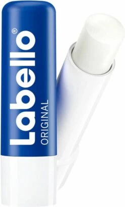 Labello - Lippenbalsem Classic - Lipverzorging - Lipbalm - Droge Lippen - 24 Uurs Werking - Dames - Meisjes - Kunststof - Blauw -Bekend Cosmetica Winkel 728x1200