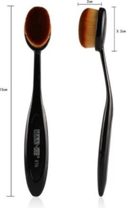 Brush - Make-up - Ovale Brush - Make Up Kwast - Make-up Kwast - Oval Make Up Brush - Foundation Brush - Make-up Brush | 1 Stuk -Bekend Cosmetica Winkel 730x1200 3