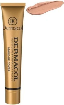 Dermacol - Make-up Cover - 30 Ml - Waterproof - Tint 215 -Bekend Cosmetica Winkel 734x1200 1