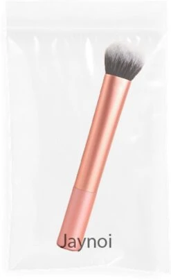 Foundation Kwast - Foundation Brush - Borstel - Foundationkwast - Blushkwast - Blush Stick - Ronde Kop - Rosé -Bekend Cosmetica Winkel 734x1200 2