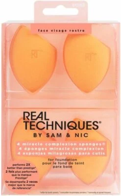 Real Techniques Miracle Complexion Sponge 4 Pack - Make-up Spons -Bekend Cosmetica Winkel 741x1200 8