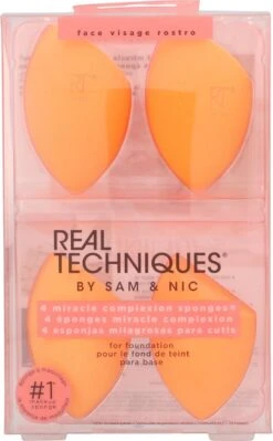 Real Techniques Miracle Complexion Sponge 4 Pack - Make-up Spons -Bekend Cosmetica Winkel 742x1200 6