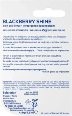Labello Blackberry Shine - Lippenbalsem 7 Labello Blackberry Shine - Lippenbalsem -Bekend Cosmetica Winkel 747x1200 2