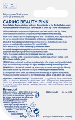 Labello Lippenbalsem Caring Beauty Pink -Bekend Cosmetica Winkel 750x1200 1