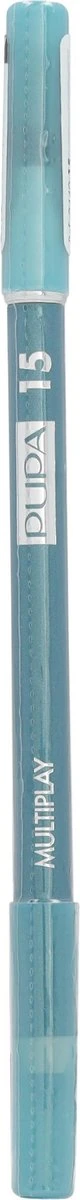 Pupa Milano Multiplay Oogpotlood - 15 Blue Geen 4 Pupa Milano Multiplay Oogpotlood - 15 Blue Geen - Afbeelding 2