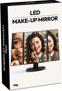Gadgy Make Up Spiegel – Spiegel Verlichting – Moederdag Cadeautje - Cosmetica Spiegel - Scheerspiegel - Staand Met 2 Vergrootspiegels - Op Batterijen Of USB (kabel Incl) -Bekend Cosmetica Winkel 825x1200 7