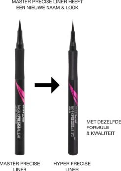 Maybelline Hyper Precise All Day Liquid Eyeliner - Zwart -Bekend Cosmetica Winkel 847x1200