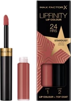 Max Factor Lipfinity Rising Stars Lippenstift - 082 Stardust Lipstick -Bekend Cosmetica Winkel 851x1200