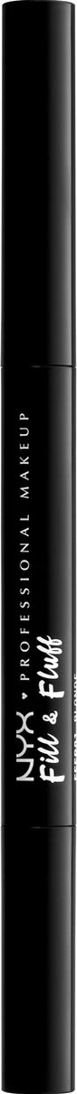 NYX Professional Makeup Fill & Fluff Eyebrow Pomade Pencil - FFEP01 Blonde - Wenkbrauwpotlood - 0,2 Gr 3 NYX Professional Makeup Fill & Fluff Eyebrow Pomade Pencil - FFEP01 Blonde - Wenkbrauwpotlood - 0,2 Gr