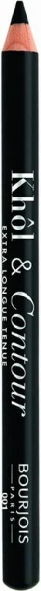 Bourjois Khol & Contour Extra Long Wear Oogpotlood - 001 Black 3 Bourjois Khol & Contour Extra Long Wear Oogpotlood - 001 Black