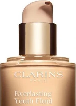 Clarins Everlasting Youth Fluid Illuminating & Firming Foundation - 110 Honey - Foundation - 30 Ml -Bekend Cosmetica Winkel 862x1200 3