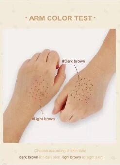 Palm QIC Freckle Pen - Sproetjes Pen - Freckle Pen - Freckles - Licht Bruin -Bekend Cosmetica Winkel 874x1200