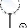 Omliox Make Up En Scheer Spiegel - Ronde Standspiegel - 10x Vergroting - Ø19cm - Mat Zwart -Bekend Cosmetica Winkel 881x1200 3
