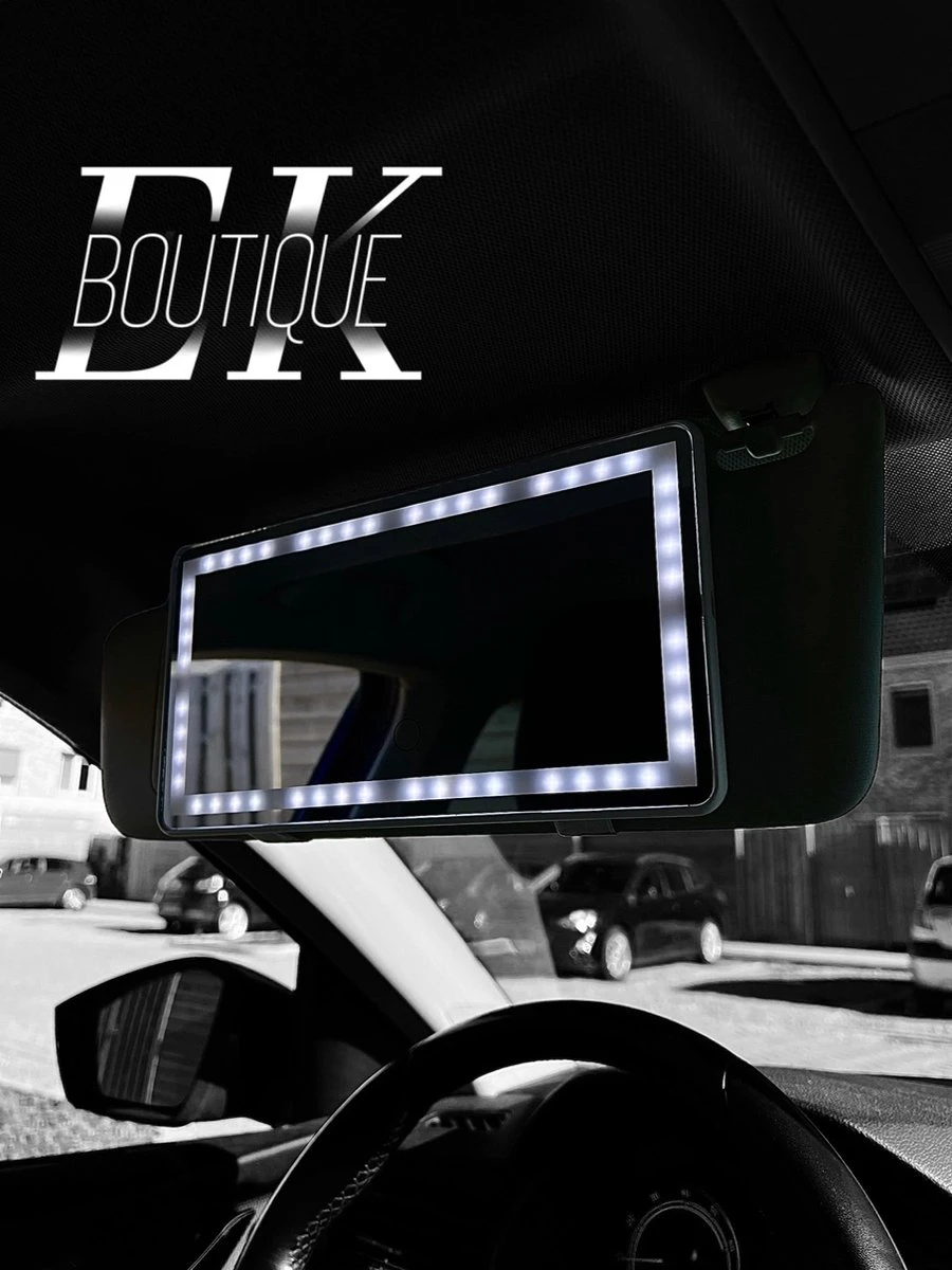 Merkloos EK Boutique 'auto Zonneklep Make-up Spiegel Met Led Verlichting' (oplaadbaar) (wit) 'make-up Spiegel Auto' 'make-up Spiegel Met Led' 'make-up Spiegel' 'make-up Spiegel Met Led' 'make-up Spiegel' 4 Merkloos EK Boutique 'auto Zonneklep Make-up Spiegel Met Led Verlichting' (oplaadbaar) (wit) 'make-up Spiegel Auto' 'make-up Spiegel Met Led' 'make-up Spiegel' 'make-up Spiegel Met Led' 'make-up Spiegel' - Afbeelding 2