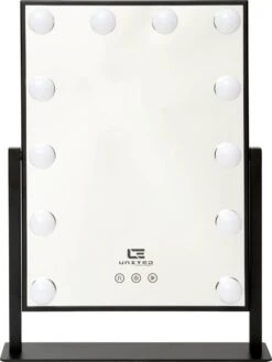 United Entertainment - Hollywood Spiegel Met 12 LEDs - 36x47,5 Cm - Zwart -Bekend Cosmetica Winkel 902x1200 9