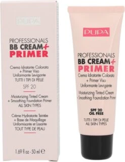 Pupa Milano Professionals BB Cream + Primer - 002 Sand -Bekend Cosmetica Winkel 929x1200