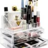 AWEMOZ Make-Up Organizer - Beauty Organizer Voor Make Up - Opbergbox - Opbergdoos Cosmetica - Sieradendoos - 20 Opbergvakken - Nagellak - Lippenstift - Transparant - Cadeau Voor Vrouw -Bekend Cosmetica Winkel 929x1200 3