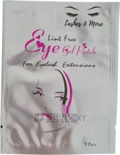 Merkloos EyePads - 100 Stuks (50 Paar) - Oogkussens - Wimperextensions - Make Up - Gel Pads - Wimper Sticker - Lashes - Groot - 50 Paar -Bekend Cosmetica Winkel 934x1200