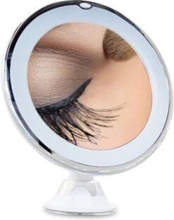 Vergroot Make Up En Scheer Spiegel Met LED Verlichting - 10x Vegroting En Natuurlijk Licht Voor Cosmetica/Scheren/Epileren - 360° Graden Verstelbare Zuignap En Wandbevestiging - Badkamer/Douche/Slaapkamer - Rond – Wit 14 Vergroot Make Up En Scheer Spiegel Met LED Verlichting - 10x Vegroting En Natuurlijk Licht Voor Cosmetica/Scheren/Epileren - 360° Graden Verstelbare Zuignap En Wandbevestiging - Badkamer/Douche/Slaapkamer - Rond – Wit -Bekend Cosmetica Winkel 947x1200 10