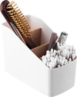 Altom Design Badkamer Orginazer 4-vaks - Gemaakt Van Ecologisch Bamboe - 9 X 18 X 13 Cm - Wit Bruin - Natura Line - Bamboo - Make-up Opbergbox 10 Altom Design Badkamer Orginazer 4-vaks - Gemaakt Van Ecologisch Bamboe - 9 X 18 X 13 Cm - Wit Bruin - Natura Line - Bamboo - Make-up Opbergbox -Bekend Cosmetica Winkel 958x1200 5