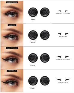 MARBL. Cosmetics - Easy Wing - Eyeliner Stempel - 8mm - Waterproof - Vlekproof - Vegan - Dierproefvrij -Bekend Cosmetica Winkel 959x1200 5