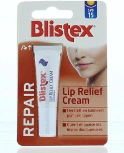 Blistex Lip Relief Cream - 6 Ml - Lippenbalsam 14 Blistex Lip Relief Cream - 6 Ml - Lippenbalsam -Bekend Cosmetica Winkel 970x1200 1