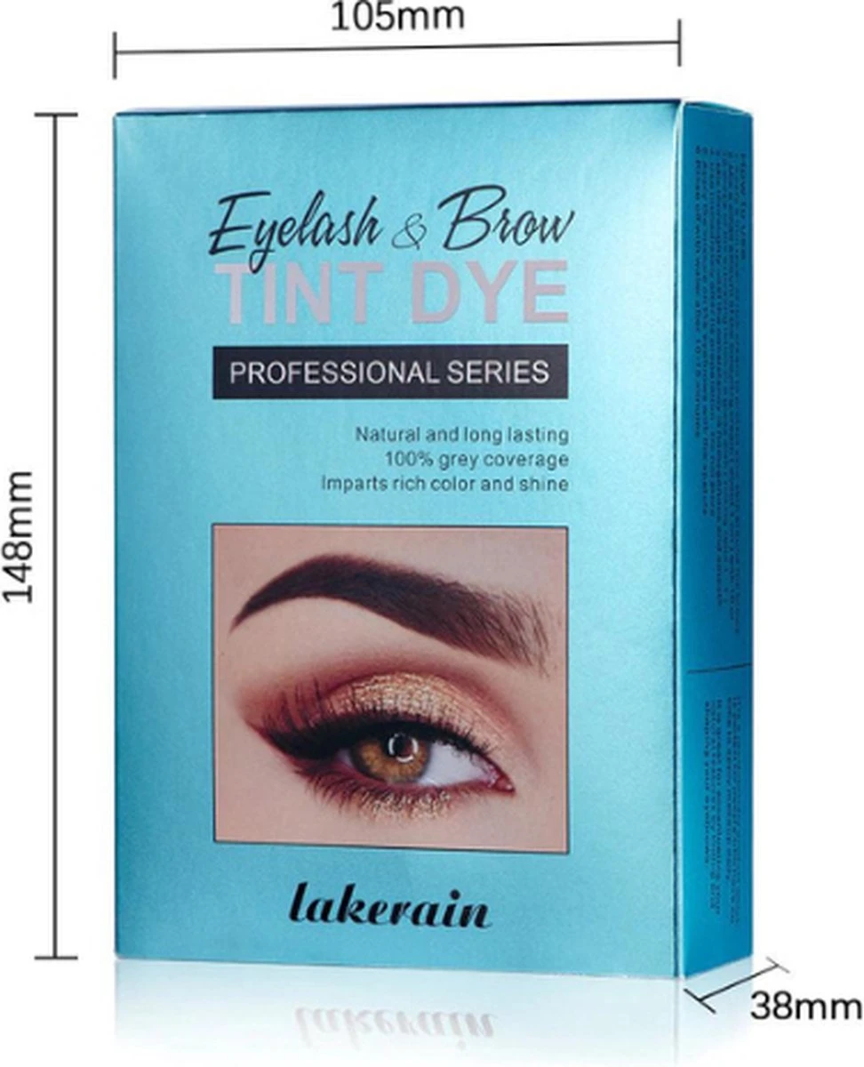 2 In 1 - Henna Wenkbrauwverf En Wimperverf - Bruin - Henna Brows - DIY Henna Brows Kit - Starterspakket Met Vele Extra's - 30 Ml 10 2 In 1 - Henna Wenkbrauwverf En Wimperverf - Bruin - Henna Brows - DIY Henna Brows Kit - Starterspakket Met Vele Extra's - 30 Ml - Afbeelding 8