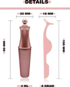 Nepwimers Zonder Lijm | Magnetische Wimpers | Eyeliners | Diamond Wimpers | Pincet | Wimperset | Model Diamond | Fake Lashes | M5 Lashes Diamond Set | Herbruikbare Wimpers | 3D Wimpers | Kit | Waterbestendig | Natuurlijke Wimpers | Waterproof -Bekend Cosmetica Winkel 972x1200 4