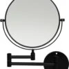 LYVION Make-up Spiegel - Scheerspiegel - Vergrootspiegel - 2 Spiegels - Voor Aan De Wand - Uitklapbaar - Verstelbaar - Cosmeticaspiegel - Dubbelzijdig - RVS - Zwart 2 LYVION Make-up Spiegel - Scheerspiegel - Vergrootspiegel - 2 Spiegels - Voor Aan De Wand - Uitklapbaar - Verstelbaar - Cosmeticaspiegel - Dubbelzijdig - RVS - Zwart -Bekend Cosmetica Winkel 980x1200 3