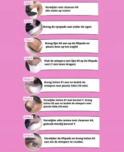 Merkloos Wimper & Wenkbrauw Lifting Set - Wimperlift - Wenkbrauwlift - Lashlift - Browlift - Proffesional Wimperlifting - Lash Lift - Wimperkit - Wenkbrauwkit - Permanent Gekrulde Wimpers - Lashes And Brows - Lash & Brow Kit -Bekend Cosmetica Winkel 981x1200 1