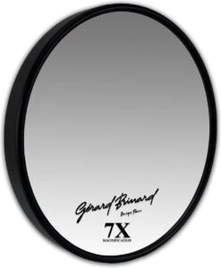 Gérard Brinard Make-up Zuignap Spiegel Mat Zwart Ø15cm 7X Vergroting -Bekend Cosmetica Winkel 987x1200 7