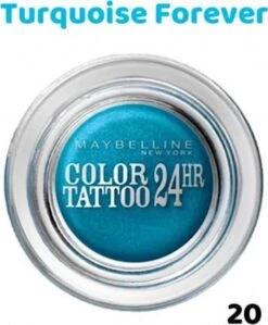 Maybelline Color Tattoo Oogschaduw - 20 Turquoise Forever -Bekend Cosmetica Winkel 990x1200 3