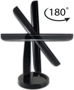 GROTE, Drieluik LED Make-up Spiegel Touch Knop En Dimmer 1, 3, 5 En 10 Maal Vergroting Inclusief Usb Kabel, Spiegels -Bekend Cosmetica Winkel 991x1200 2