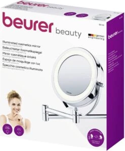 Beurer BS59 Spiegel Met Ringverlichting - Make-upspiegel Met Muurmontage - Ø11cm -Bekend Cosmetica Winkel 994x1200 4