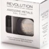 Makeup Revolution - Awesome Metals Eye Foils - Pure Platinum - Metallic Eye Foil - Zilver -Bekend Cosmetica Winkel 999x1200